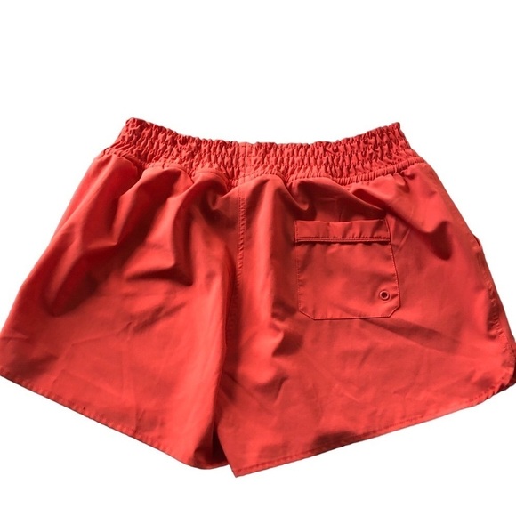 Carve Designs Bali Shorts XL Pull-On Drawstring Orange Athleisure Sporty Yoga - Picture 3 of 10